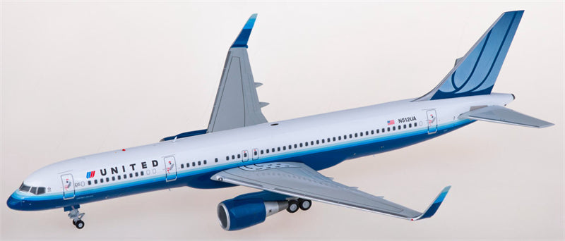 JC Wings United Airlines for Boeing 757-200 N512UA 1:200 Airplane Pre-built Airliner Model Display