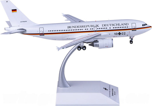 JC Wings Luftwaffe for Airbus A310-300 10+22 1:200 Airplane Pre-built Airliner Model Display