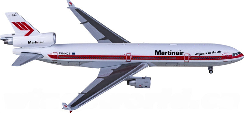 JC Wings Martinair for McDonnell Douglas MD-11 PH-MCT 1:400 Airplane Pre-built  Airliner Model Display