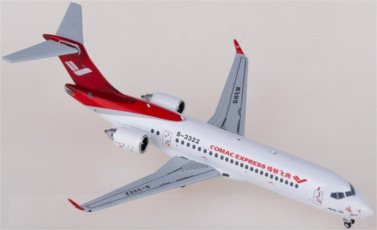 NG Models COMAC Express for Comac ARJ21-700 B-3322 1:400 Airplane Pre-built  Airliner Model Display
