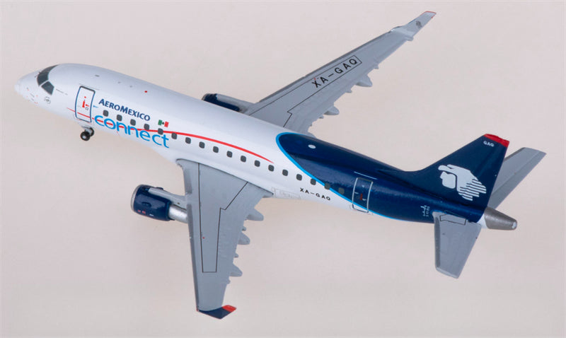 JC Wings Aeromexico for Embraer ERJ-170LR XA-GAQ 1:400 Airplane Pre-built Airliner Model Display