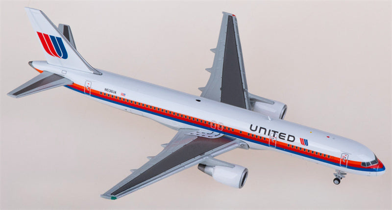Geminijets United Airlines for Boeing 757-200 N536UA 1:400 Airplane Pre-built  Airliner Model Display