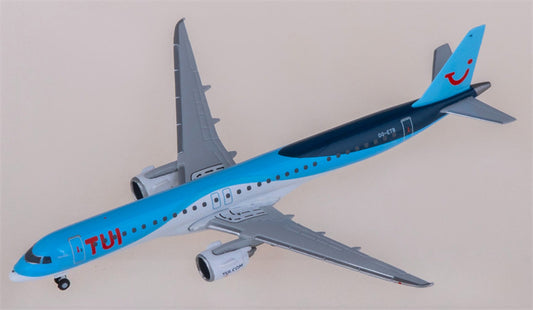 Herpa TUI Airways for Embraer ERJ-195-E2 OO-ETB 1:500 Airplane Pre-built  Airliner Model Display