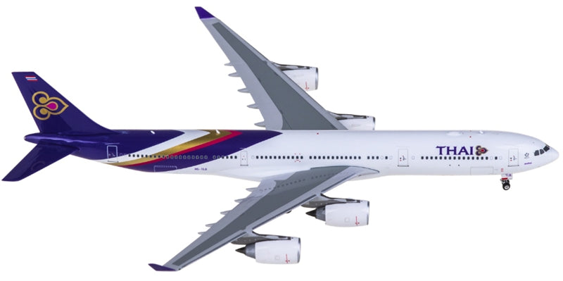 Phoenix Thai Airways for Airbus A340-500 HS-TLB 1:400 Aircraft Pre-built  Airliner Model Display