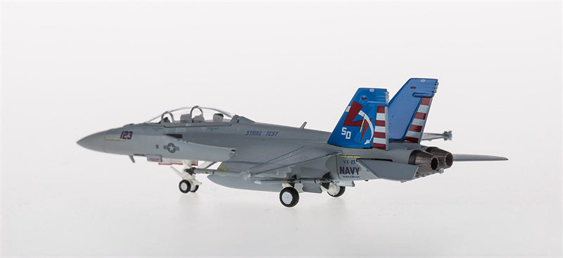 Hogan US Navy F/A-18F Super Hornet VX-23 Salty Dogs SD 123 1:200 Airplane Pre-built  Airliner Model Display