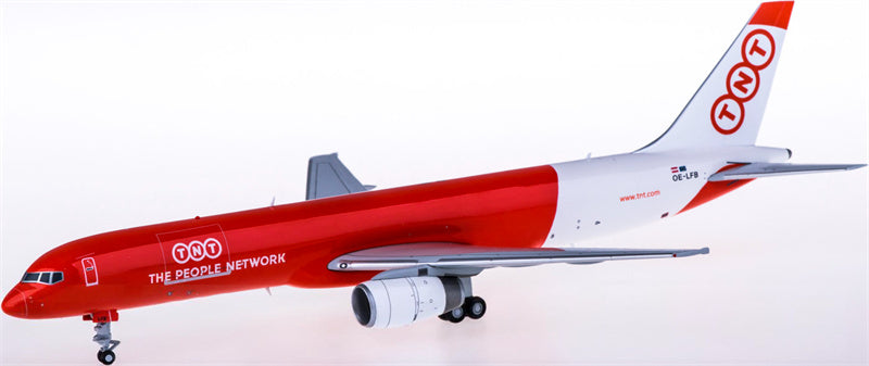 JC Wings TNT for Boeing 757-200F OE-LFB 1:200 Airplane Pre-built  Airliner Model Display