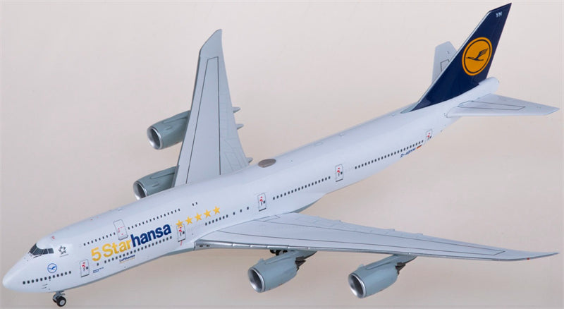 NG Models Lufthansa for Boeing 747-8 D-ABYM 1:400 Airplane Pre-built  Airliner Model Display