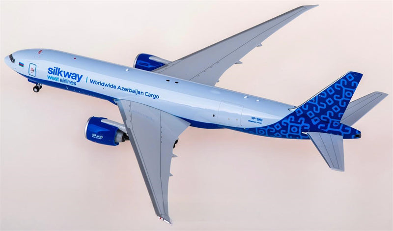 Phoenix Silk Way West Airlines for Boeing 777-200LRF VP-BMG 1:400 Aircraft Pre-built  Airliner Model Display