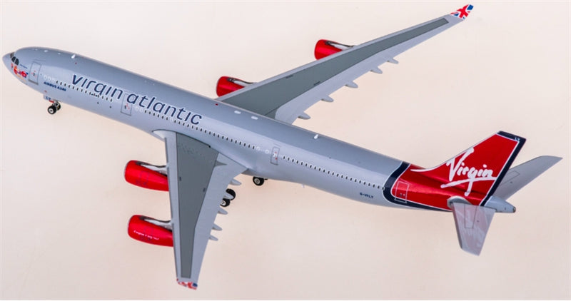 Phoenix Virgin Atlantic for Airbus A340-300 G-VFLY 1:400 Aircraft Pre-built  Airliner Model Display