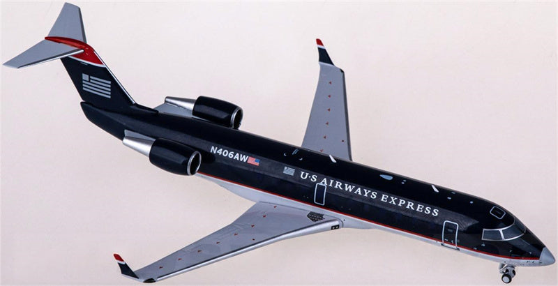 NG Models US Airways for Bombardier CRJ200LR N406AW 1:200 Airplan Pre-built  Airliner Model Display