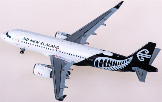 JC Wings Air New Zealand for Airbus A320neo ZK-NHC 1:400 Airplane Pre-built  Airliner Model Display
