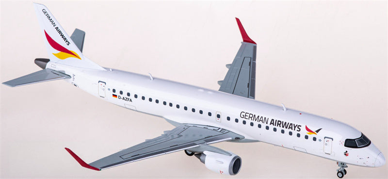 Herpa German Airways for Embraer ERJ-190 D-AZFA 1:200 Aircraft Pre-built  Airliner Model Display