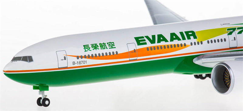 Hogan EVA Air for Boeing 777-300ER B-16701 1:200 Airplane Pre-built  Airliner Model Display