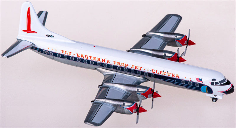 Geminijets Eastern Air Lines for Lockheed L-188A for Electra N5507 1:400 Airplane Pre-built  Airliner Model Display