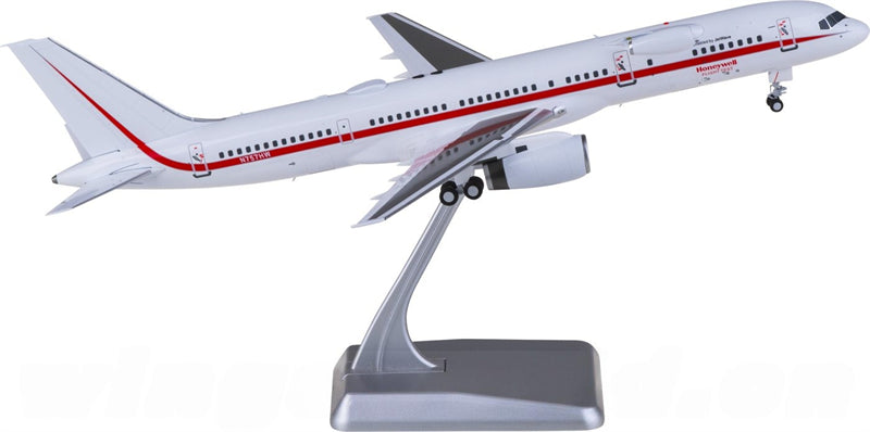 NG Models Honeywell for Boeing 757-200 N757HW 1:200 Airplane Pre-built  Airliner Model Display
