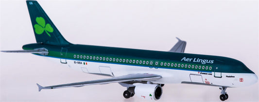 AeroClassics Aer Lingus for Airbus A320 EI-DEA 1:400 Airplane Pre-built  Airliner Model Display