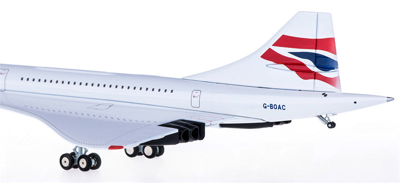 Hogan British Airways for Concorde G-BOAC 1:200 Airplane Pre-built  Airliner Model Display