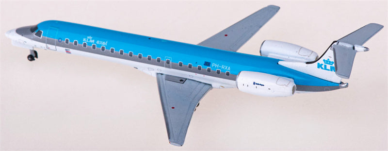 JC Wings KLM for Embraer ERJ-145MP PH-RXA 1:400 Airplane Pre-built  Airliner Model Display