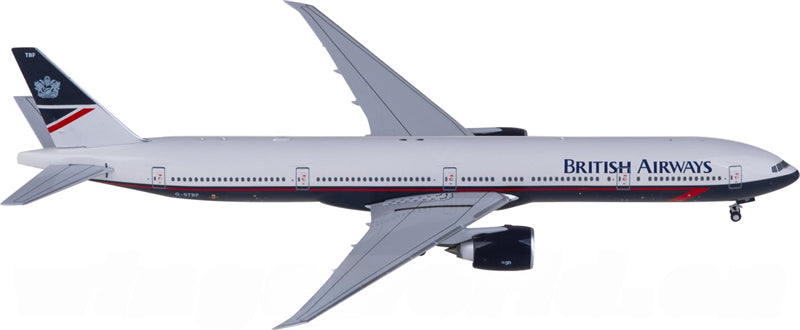 NG Models British Airways for Boeing 777-300ER G-STBF 1:400 Airplane Pre-built Airliner Model Display