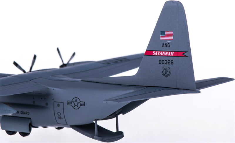 Hogan USAF for Lockheed C-130H for Hercules 00326 1:200 Airplane Pre-built  Airliner Model Display