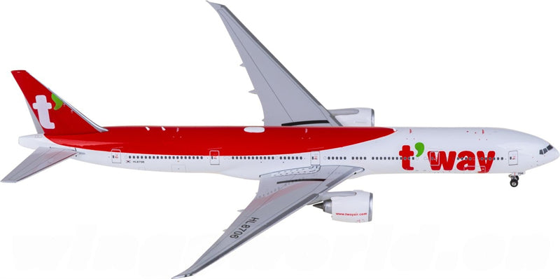 Phoenix TwayAir for Boeing 777-300ER HL8706 1:400 Airplane Pre-built  Airliner Model Display