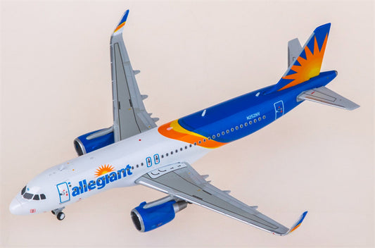 Geminijets Allegiant for Airbus A320 N252NV 1:400 Airplane Pre-built  Airliner Model Display