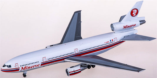 AeroClassics Minerve for McDonnell Douglas DC-10-30 F-GGMZ 1:400 Aircraft Pre-built  Airliner Model Display