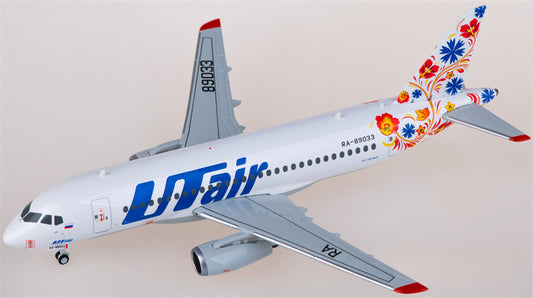 Herpa UTair for Sukhoi Superjet 100 RA-89033 1:200 Airplane Pre-built  Airliner Model Display
