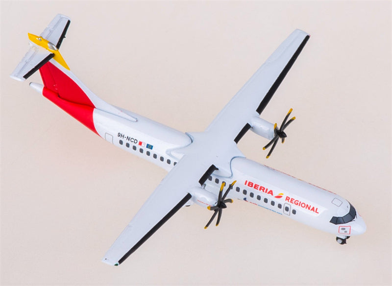 Herpa Iberia for ATR-72-600 9H-NCD 1:500 Airplane Pre-built  Airliner Model Display