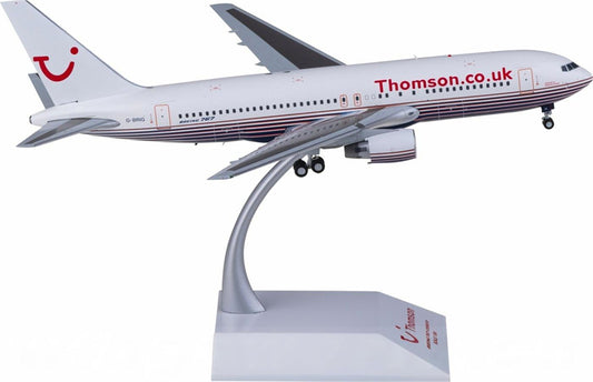 JC Wings Britannia for Boeing 767-200ER G-BRIG 1:200 Airplane Pre-built Airliner Model Display