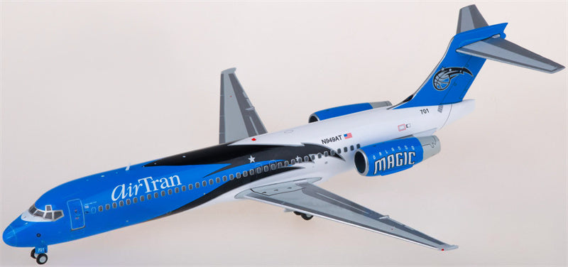 JC Wings AirTran Airways for Boeing 717-200 N949AT 1:200 Airplane Pre-built  Airliner Model Display