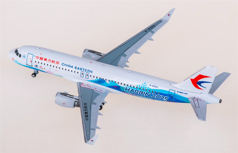 NG Models China Eastern Airlines for Airbus A320-200 B-8393 1:400 Airplane Pre-built  Airliner Model Display