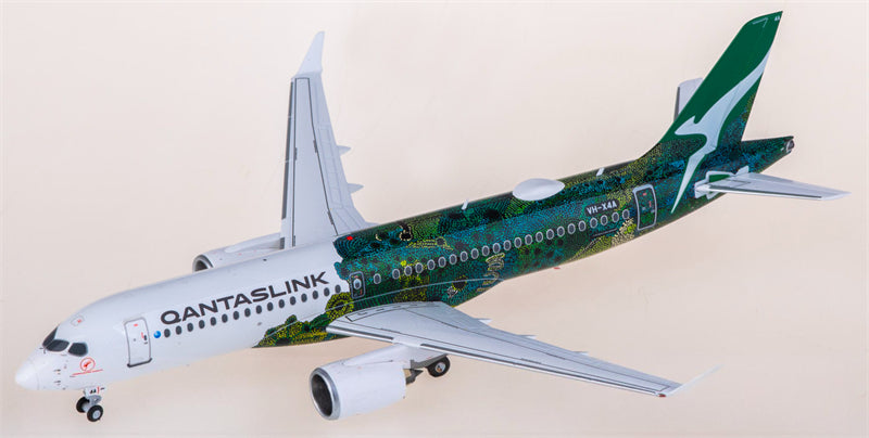 Geminijets Qantas Airways A220-300 VH-X4A 1:200 Airplane Pre-built Airliner Model Display