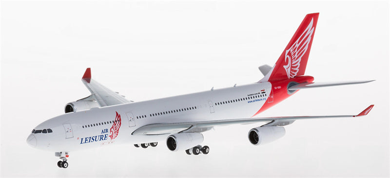 Phoenix Air Leisure for Airbus A340-200 SU-GBO 1:400 Airplane Pre-built  Airliner Model Display