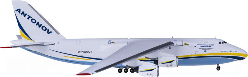 Geminijets Antonov An-124-100M for Ruslan UR-82027 1:400 Airplane Pre-built  Airliner Model Display