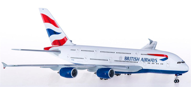 Hogan British Airways for Airbus 380 G-XLEA 1:400 Airplane Pre-built  Airliner Model Display