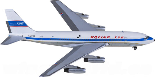 for AeroClassics for Boeing 720 N7201U 1:200 Airplane Pre-built Airliner Model Display