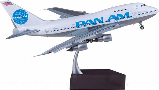 Geminijets Pan Am for Boeing 747SP N531PA Flaps Down 1:200 Airplane Pre-built Airliner Model Display