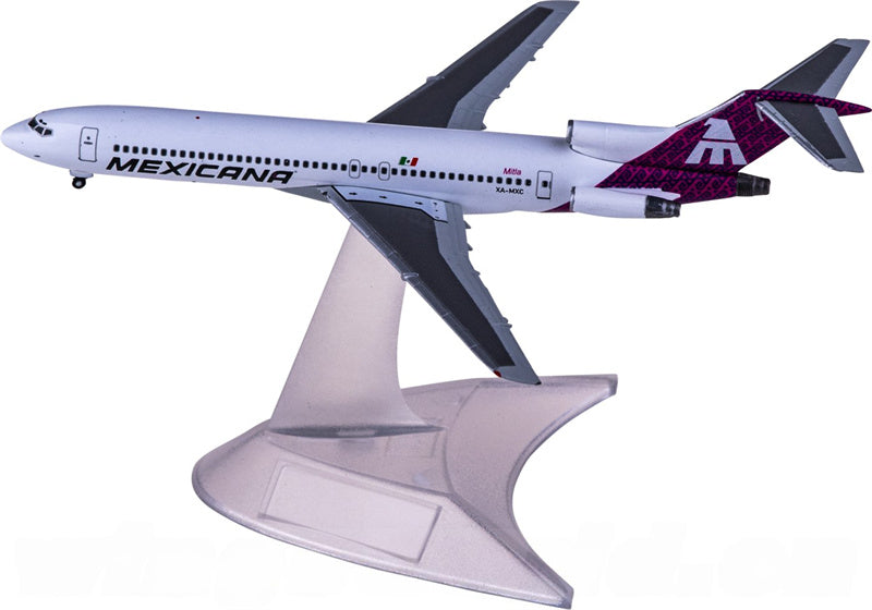 Herpa Mexicana for Boeing 727-200 XA-MXC 1:500 Aircraft Pre-built  Airliner Model Display