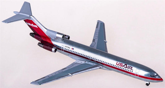 AeroClassics US Air for Boeing 727-200 N779AL 1:400 Airplane Pre-built  Airliner Model Display