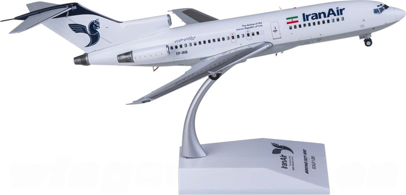 JC Wings Iran Air for Boeing 727-100 EP-IRB 1:200 Airplane Pre-built  Airliner Model Display