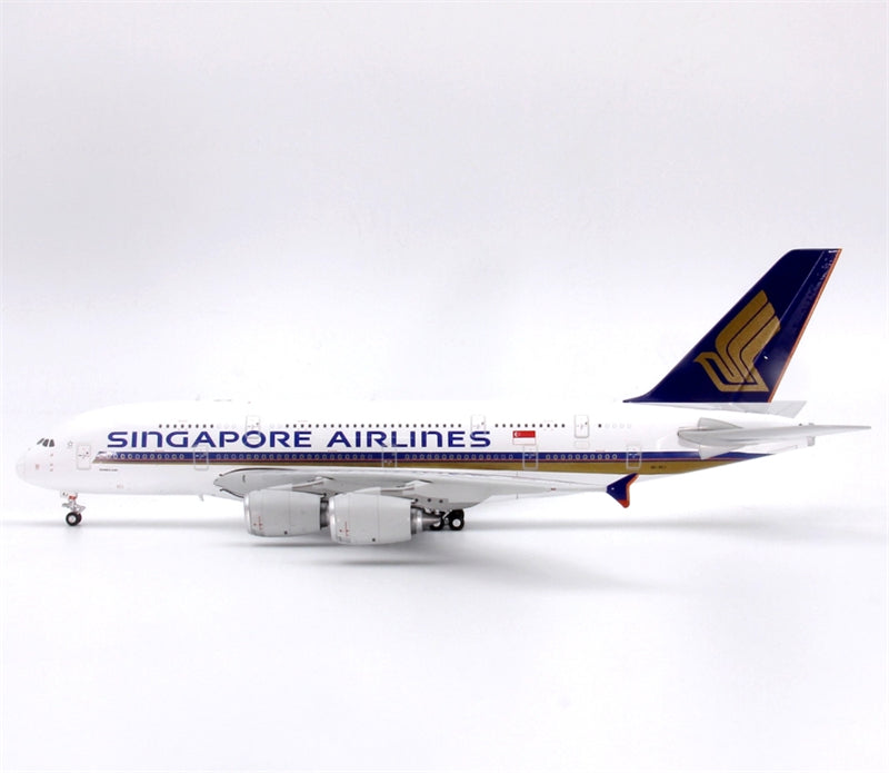 YY Wings Singapore Airlines for Airbus A380-800 9V-SKJ 1:400 Airplane Pre-built  Airliner Model Display