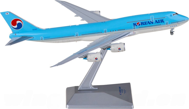 Hxmodels Korean Air for Boeing 747-8 HL7633 1:400 Airplane Pre-built  Airliner Model Display