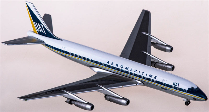 AeroClassics UAT for Douglas DC-8-32 F-BJLA 1:400 Airplane Pre-built  Airliner Model Display