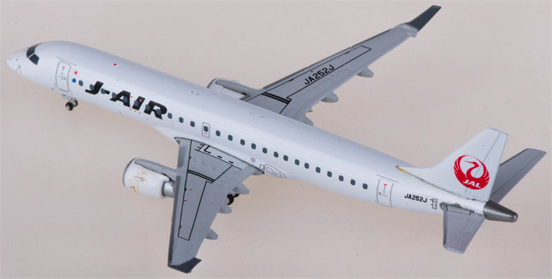 JC Wings J-Air for Embraer ERJ-190STD JA252J 1:400 Airplane Pre-built  Airliner Model Display