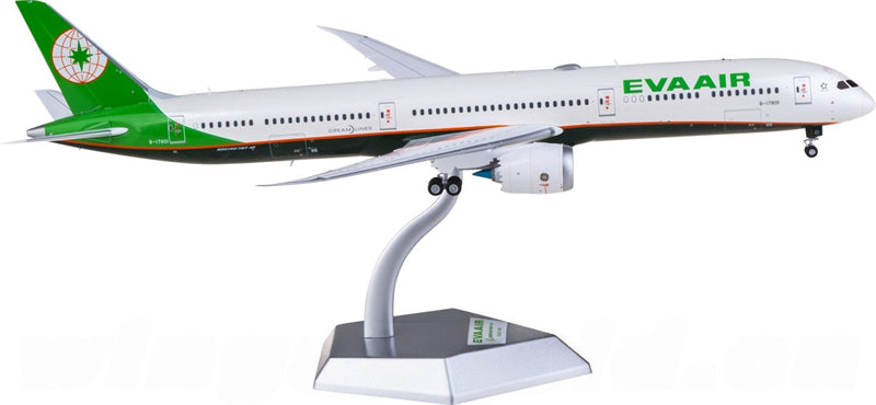 SQ Wings EVA Air for Boeing 787-10 B-17801 1:200 Airplane Pre-built  Airliner Model Display
