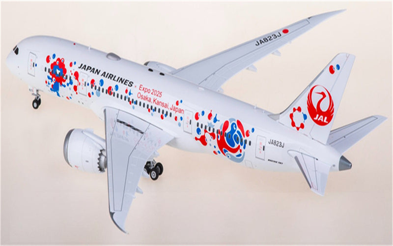 SQ Wings Japan Airlines for Boeing 787-8 JA823J 1:200 Airplane Pre-built  Airliner Model Display