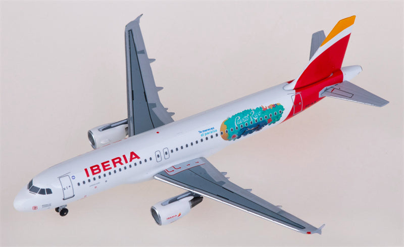 AeroClassics Iberia for Airbus A320 EC-ILS 1:400 Airplane Pre-built Airliner Model Display