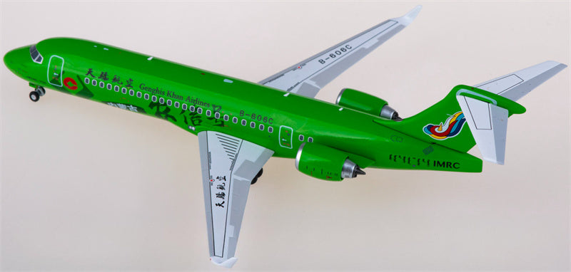 NG Models Genghis Khan Airlines for COMAC ARJ21-700 B-606C 1:200 Airplane Pre-built  Airliner Model Display