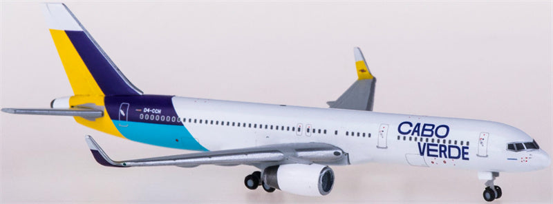 Herpa Cape Verde Airlines for Boeing 757-200 D4-CCH 1:500 Airplane Pre-built  Airliner Model Display